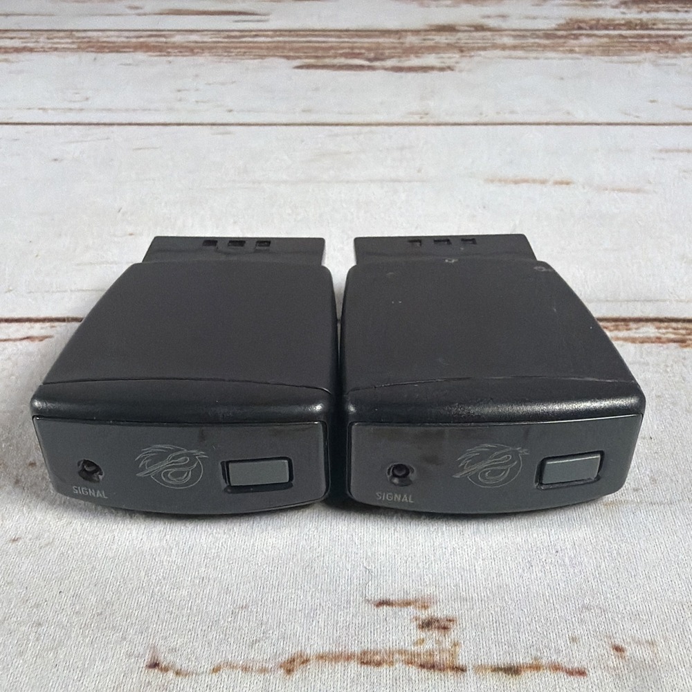 Lot of 2 Pelican Predator Controller Wireless Receiver Dongles PS2